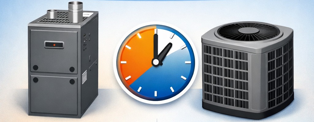 Average Lifespan of Furnace AC and heat pump