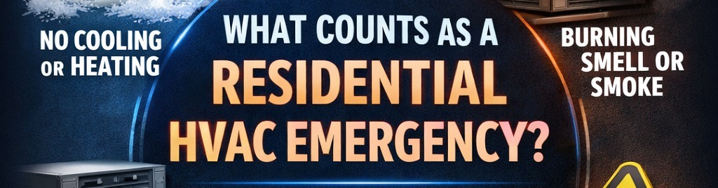 What counts as an HVAC emergency 
