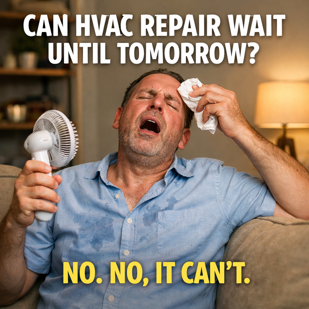 Can HVAC Wait Until Tomorrow 