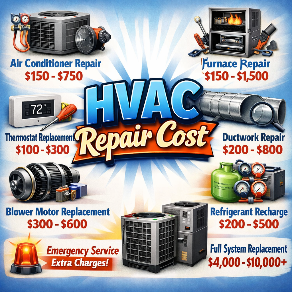 HVAC Repair Cost 