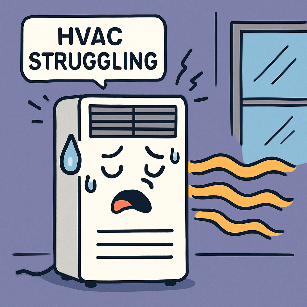 HVAC struggling