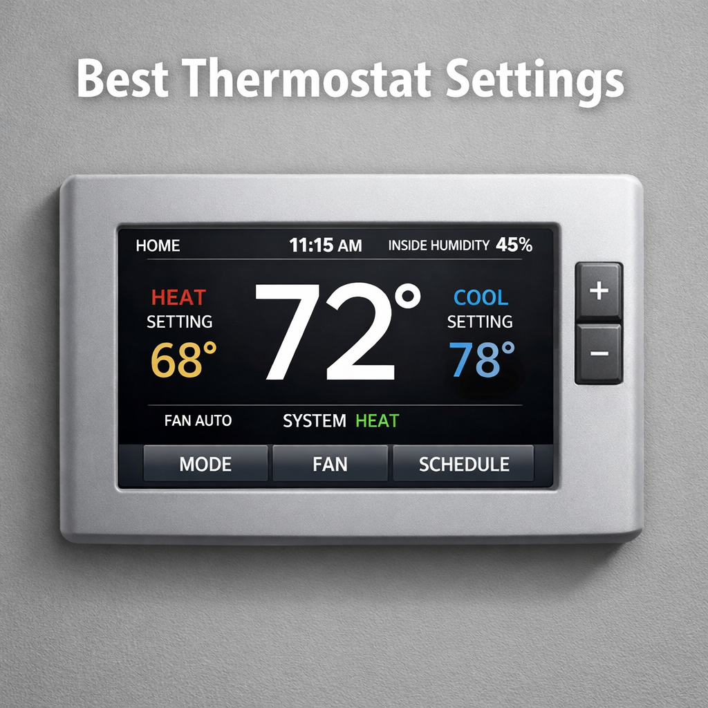 Best thermostat settings