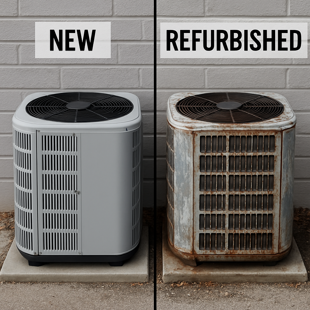 New vs Refurbished HVAC Units 