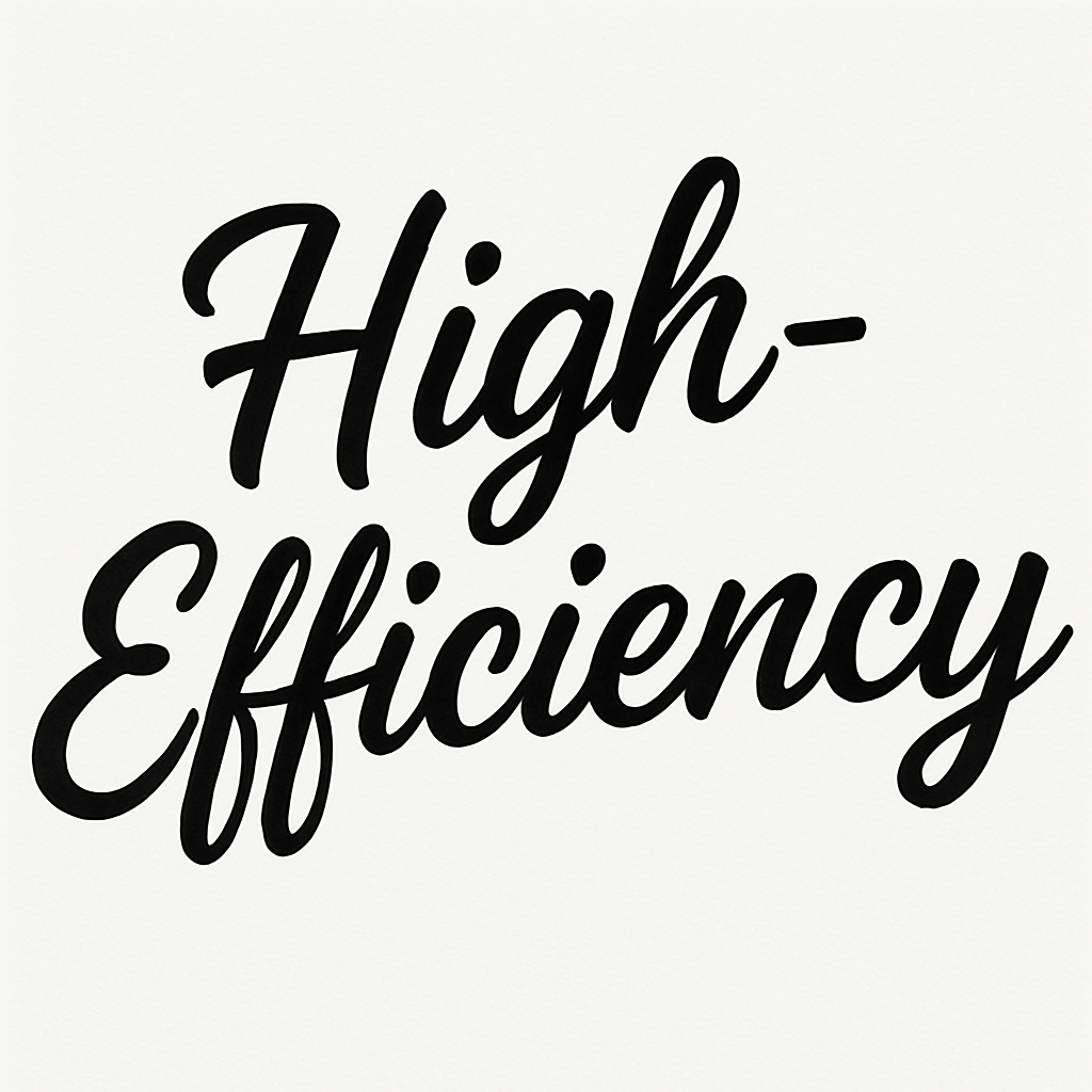 High-Efficiency 