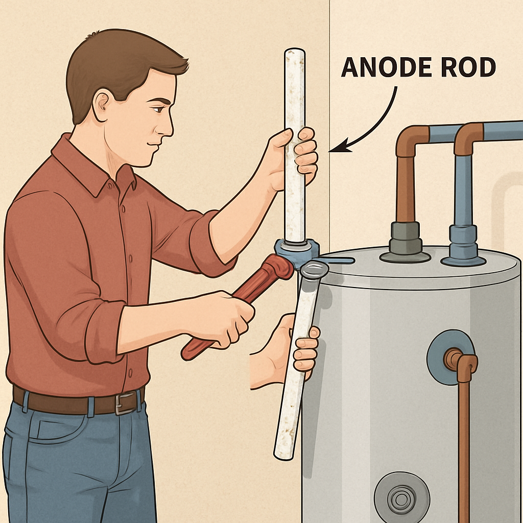 Replace a Water Heater Anode Rod 