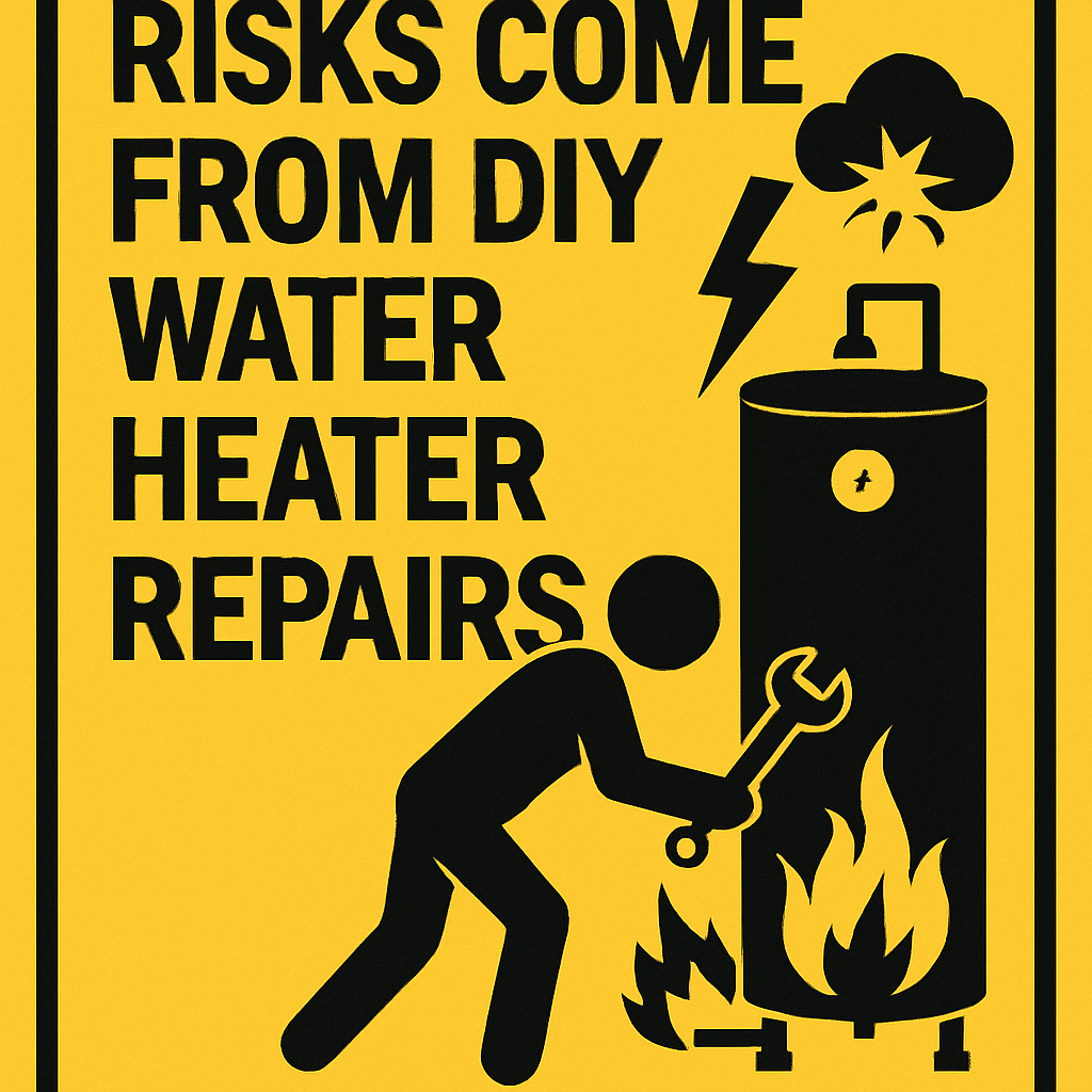 Risks Come From DIY Water Heater Repairs