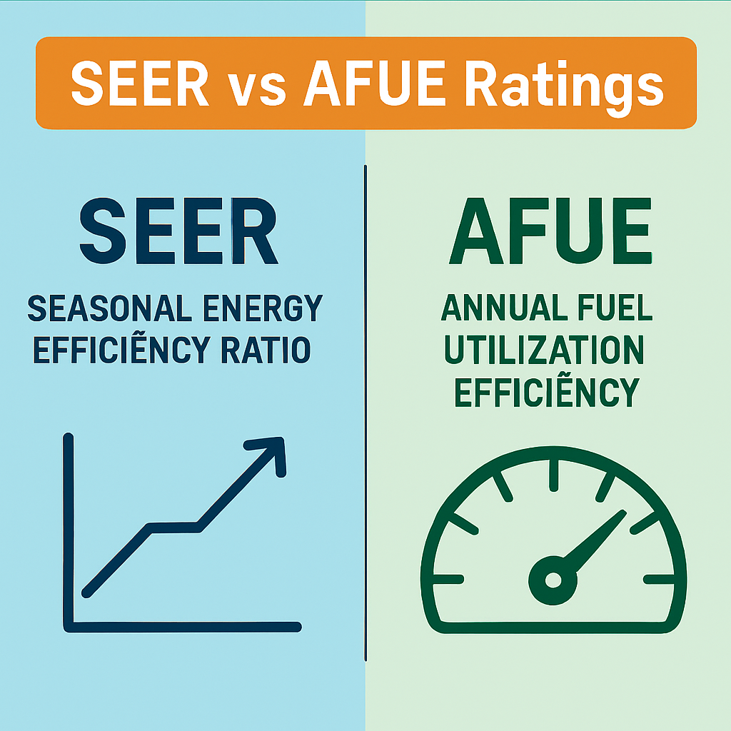 SEER vs AFUE Ratings 