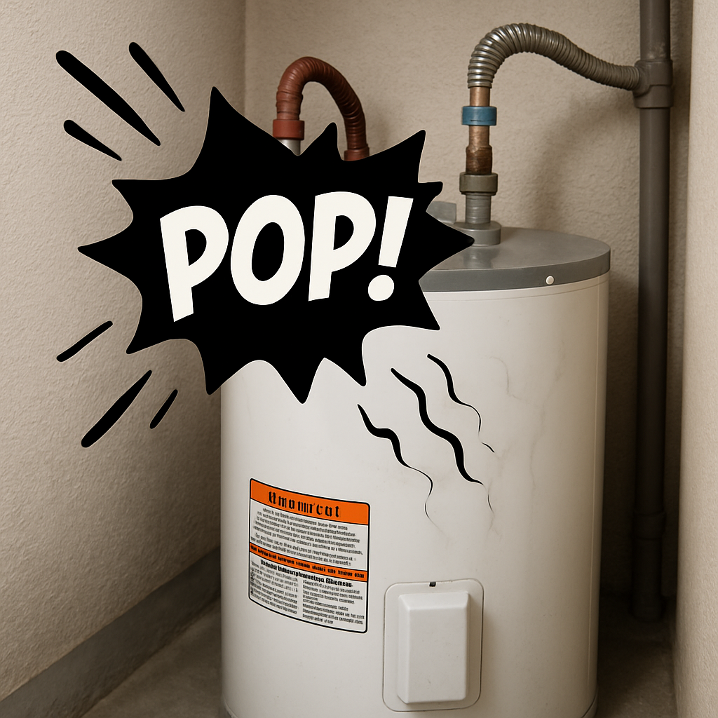 water heater popping 