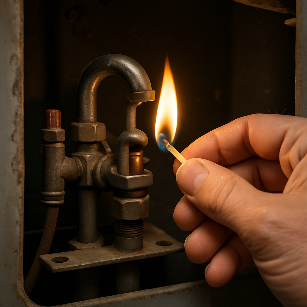 lighting pilot light