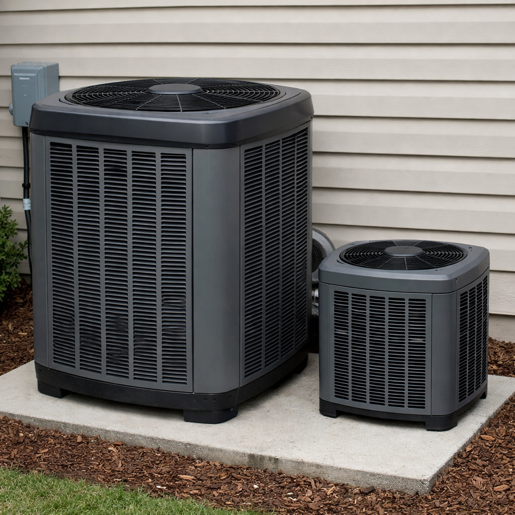 Oversized or undersized AC systems