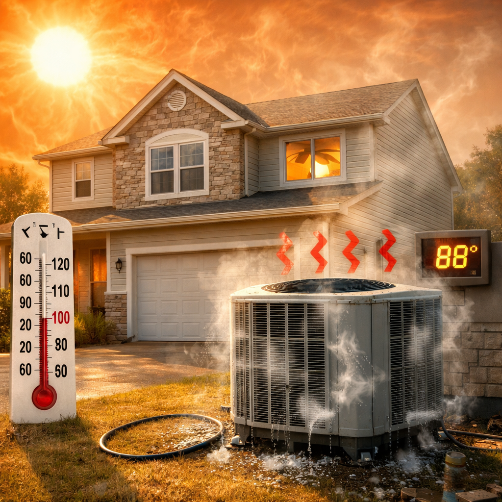AC systems struggle during heatwaves