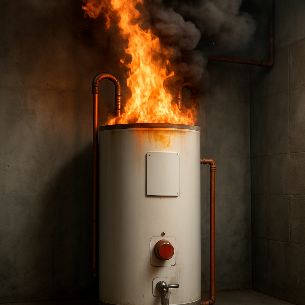 water heater overheating