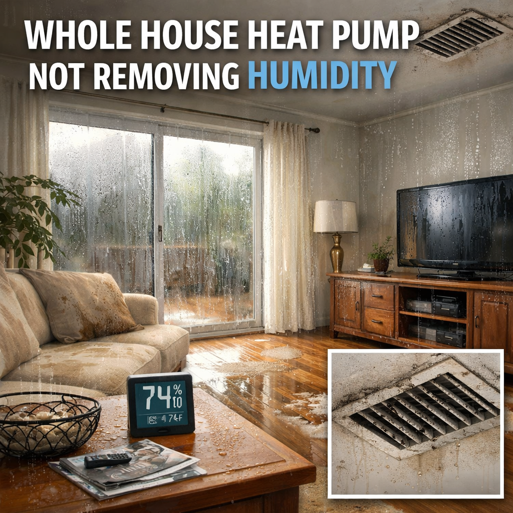 Heat Pump Not Removing Humidity 