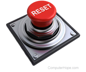reset button